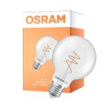 Osram Vintage 1906 LED E27 Globe Filamento Chiara 4.6W 470lm - 927 Bianco Molto Caldo | Miglior Resa Cromatica - Dimmerabile - Sostitutiva 40W