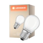 Ledvance LED Classic E27 Pera Filamento Ghiaccio 1.2W 255lm - 840 Bianco Freddo | Sostitutiva 25W