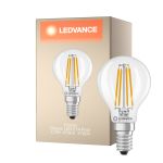 Ledvance Classic LED E14 Pera Filamento Chiara 2.2W 470lm - 827 Bianco Molto Caldo | Sostitutiva 40W