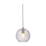 It's about RoMi Luce Pendente Venice Vetro Trasparente | Adatto per 1x E27 