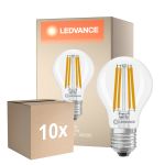 Multipack 10x Ledvance Classic LED E27 Pera Filamento Chiara 11W 1521lm - 840 Bianco Freddo| Sostitutiva 100W