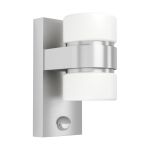 Eglo Luce Da Parete Atollari Aluminium Acciaio Inossidabile 4W 360lm - 830 Luce Calda -  | IP44