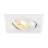 SLV New Tria 68 Faretti Aluminium Bianca Piazza | Ritaglio 68mm - Adatto per 1x GU10 