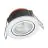 Ledvance Faretti LED Combo Adjust Aluminium Bianca 6W 600lm 60D - 827-830-840 CCT | 82mm - Ritaglio 68mm - IP65