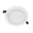 Ledvance Downlight Slim Alu Bianca 13W 1300lm 90D - 830 Luce Calda -  | Ritaglio 150mm - IP44 