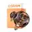 Osram Decor LED Lamp Nero Vetro E27 3.5W 300lm - 827 Bianco Molto Caldo | Sostitutiva 25W