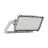 Ledvance Proiettore LED Max Radial 25 Aluminium Grigio 600W 85300lm 25d - 830 Luce Calda -  | IP66 - Simmetrico