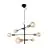 Nordlux Luce Pendente Josefine Metallo Nero | IP20 - Adatto per 6x E27