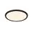 Nordlux Oja 29 Luce da soffitto Nero 15W 1700lm - 830-840 CCT | 294mm