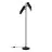 DFTP by Nordlux Rochelle Lampada da terra Metallo Nero | 76mm - Adatto per 2x GU10
