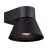 Nordlux Kyklop Luce Da Parete Aluminium Nero | Adatto per GU10