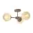 It's about RoMi Luce da soffitto Aspen Vetro Bianca | Adatto per 3x E14 