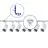 Bright Choice Set completo 1-Fase Rail L 1,5 x 2 Metro Bianca | incl. 7x Faretti + GU10 2700K 3W Dimmerabile + Tappo Di Chiusura, Connettore di Alimentazione e L -Connettore 