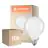 Multipack 10x Ledvance Classic LED E27 Globe Filamento Ghiaccio 3.8W 806lm - 827 Bianco Molto Caldo | Sostitutiva 60W