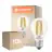 Multipack 10x Ledvance Classic LED E27 Pera Filamento Chiara 11W 1521lm - 827 Bianco Molto Caldo | Sostitutiva 100W