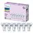 Confezione Multipack 6x Philips Faretti LED GU10 PAR16 5W 355lm 36D - 827 Bianco Molto Caldo