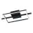 Eglo Luce da soffitto Amandolo Acciaio Nero 17W 1900lm - 827-865 Regolabile Bianca + RGB | Dimmerabile