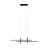 Eglo Luce Pendente Trepilia Aluminium Acciaio Nero 20W 2500lm - 830 Luce Calda -  | IP20