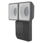 Ledvance Proiettore LED Endura Spot Nero 16W 1500lm 50D - 840 Bianco Freddo | IP55 - Sensore di movimento e luce - Simmetrico