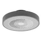Ledvance Smart+ WIFI Ventilatore da soffitto Cilindro Grigio + Telecomando  | Regolabile Bianca
