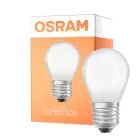 Osram LED Classic LED E27 Pera Filamento Ghiaccio 1.2W 255lm - 840 Bianco Freddo | Sostitutiva 25W