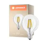 Ledvance Classic LED E27 Globe Filamento Chiara 11W 1521lm - 940 Cool white | Miglior resa cromatica - Dimmerabile - Sostitua 100W