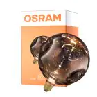 Osram Decor LED Lamp Nero Vetro E27 3.5W 300lm - 827 Bianco Molto Caldo | Sostitutiva 25W