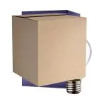 Multipack 90x Noxion Lucent LED E27 Pera Filamento Chiara 4.5W 470lm - 840 Bianco Freddo | Sostitutiva 40W