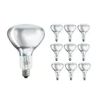 Multipack 10x Philips BR125 IR 250W E27 230-250V Chiara