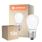 Multipack 10x Ledvance Classic LED E27 Pera Ghiaccio 3.4W 470lm - 827 Bianco Molto Caldo | Sostitutiva 40W
