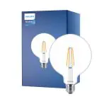 Philips MASTER Value LED Globe E27 120mm Filamento Chiara 5.9W 806lm - 927 Bianco Molto Caldo | Miglior resa cromatica - Sostitutiva 60W