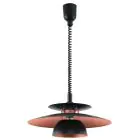 Eglo Luce Pendente Brenda Acciaio Nero | Adatto per E27