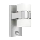 Eglo Luce Da Parete Atollari Aluminium Acciaio Inossidabile 4W 360lm - 830 Luce Calda -  | IP44