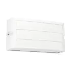 Eglo Luce Da Parete Camarda Aluminium Bianca | IP54 - Adatto per 1x E27