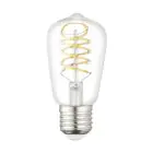 Eglo LED E27 Edison Chiara Filamento 7.3W 806lm - 827 Bianco Molto Caldo | Sostitutiva 60W