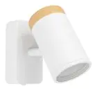 Eglo Luce Da Parete Consuma Bianca, Marrone | Adatto per GU10