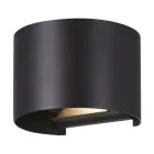 Eglo Luce Da Parete Calpino 3 Aluminium Nero 2W 420lm - 830 Luce Calda -  | IP54