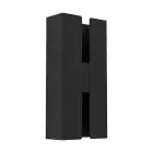 Eglo Luce Da Parete Briscola Acciaio Nero 4W 510lm - 827-840-860 CCT | IP54