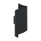 Eglo Luce Da Parete Montarello Acciaio Nero 4W 510lm - 827-840-860 CCT | IP54