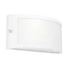 Eglo Luce Da Parete Poggiarello Bianca | IP54 - Adatto per 1x E14